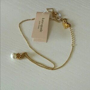 Kate Spade Gold Chain with Pearl Charm